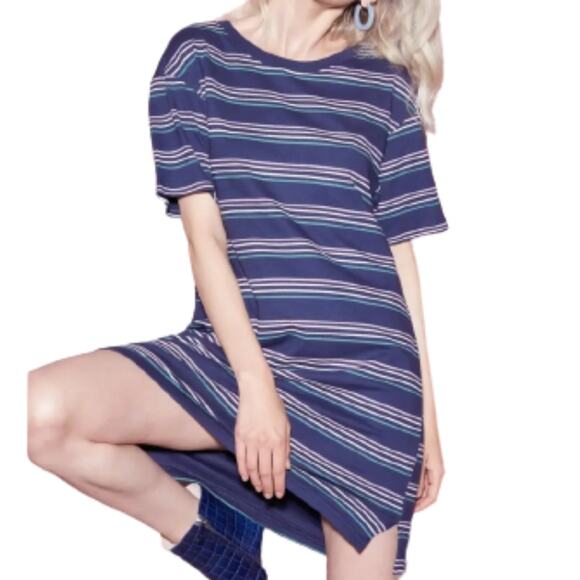 Wildfox Striped T Shirt Dress -NWT SAMPLE PIECE - Picture 1 of 10